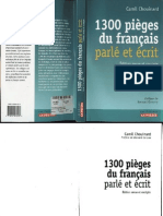 1300 Pieges Du Francais Parle Et Ecrit