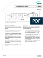 Compressed Air System B 14 00 0: Design of External System Installation