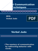 Tactical Communication Techniques