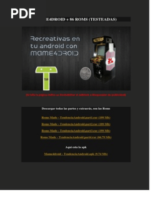 Mame 4 Droid Pdf
