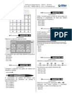 1ª P.D - 2013