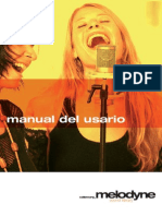 Manual Melodyne Spanish PDF
