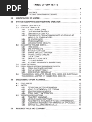 05 Tj Powertrain Pdf Transmission Mechanics Vehicles