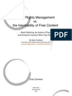 Download Digital Rights Management vs the Inevitability of Free Content by Sean Cranbury SN18674701 doc pdf
