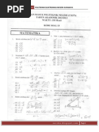 Soal Spa Polines 2014