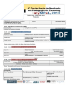 Mympel2013 Programa