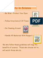 Science Safety Poster