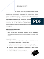 Portafolio Docente