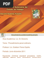 Procedimiento Penal Ordinario