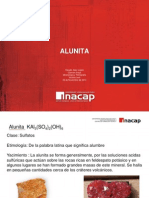 Alunita: mineral de sulfato de aluminio y potasio