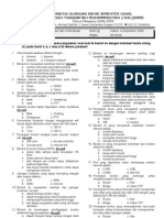 Ulangan Akhir Semester TIK Kelas IX Semester Gasal 2009
