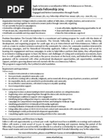 Estrada Fellowship 2014 Job Posting