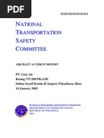 KNKT Aircraft Accident report PT Lion Air (PK_LID) 