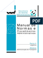 Manual de Administracao de Transportes