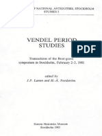 Vendel Period Studies