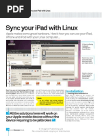 Sync Your Ipad With Linux PDF