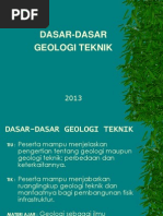 Download DASAR GEOLOGI TEKNIKppt by Patchole Alwan Tiarasi SN186795994 doc pdf