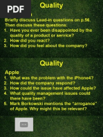 Unit 10 - Quality & Revision