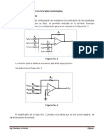 Amplificador Operacional Entradas Combinadas