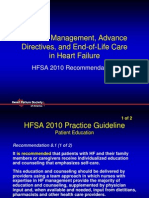 Disease Management, Advance Directives, and End-of-Life Care in Heart Failure