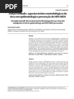1996. Força e vontade - aspectos teórico-metodológicos do risco em epidemiologia e prevenção do HIV-AIDS