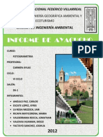 Informe de Ayacucho