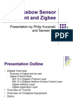 Our Crossbow Sensor Equipment and Zigbee: Presentation by Philip Kuryloski and Sameer Pai