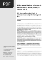 2007. Brígido. Aids, sexualidade e atitudes de adolescentes sobre proteção HIV