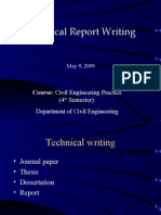 Lecture 07 Technical Writing