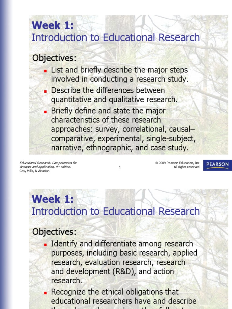 20131119111156week 1 - Intro To Educational Research | PDF | Data ...