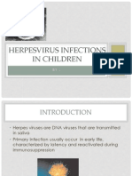 Herpesvirus Infections in Children