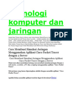 Teknologi Komputer Dan Jaringan