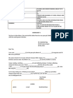 Learning Outcomes Band Performances Standard