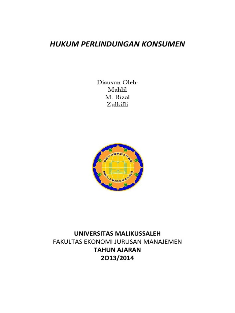 Makalah Hukum Perlindungan Konsumen 2