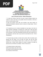 Amor Filosofia Cultural William Shakespeare