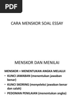 Download 8 Cara Menskor Soal Essay by Aris Setiawan SN186864684 doc pdf