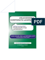 #SUCCESSFUL CORPORATE LEARNING tweet Book10