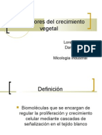 Reguladores Del Crecimiento Vegetal - Micologia