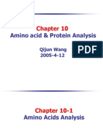 10 Amino Acid and Protein Analysis