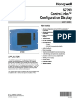 HoneywellControLinksS7999ConfigurationDisplay 732