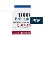 1000 Achievement Quotes