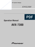 Operation Manual: English