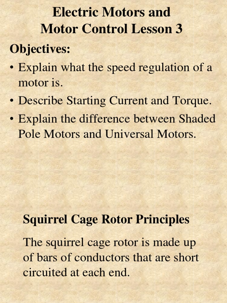 Motor Control: RPM & Current Measurement | PDF | Electric Motor ...