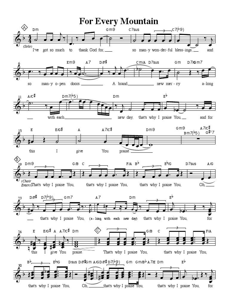 TCFor_Every_Mountain.pdf Chord Lead Sheet