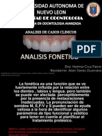 Analisis Fonetico