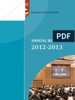 FATF Annual Report 2012 2013