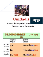 Curso de Español Comunicativo UNIDAD 1