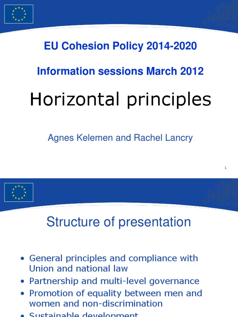EU Cohesion Policy 2014-2020 Overview | PDF | European Union ...