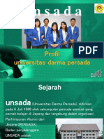 Profile Unsada (Universitas Darma Persada)