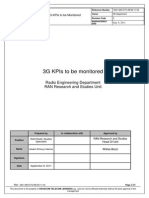 3G KPIs To Be Monitored V4